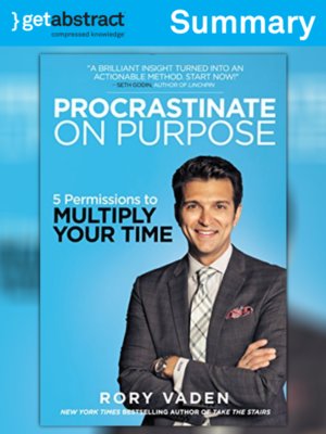 cover image of Procrastinate on Purpose (Summary)